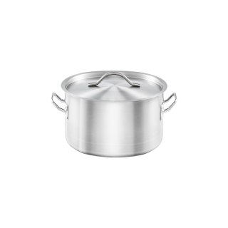 Garnek średni z pokrywką, stalowy, Gredil, Ø 160 mm, V 1.9 l Gredil