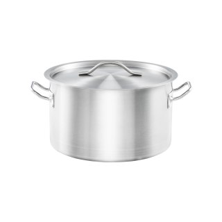 Garnek średni z pokrywką, stalowy, Gredil, Ø 240 mm, V 6.1 l Gredil