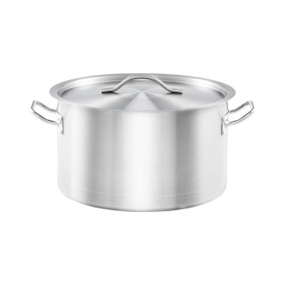 Garnek średni z pokrywką, stalowy, Gredil, Ø 280 mm, V 9.8 l Gredil