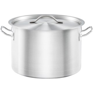 Garnek średni z pokrywką, stalowy, Gredil, Ø 320 mm, V 18 l Gredil