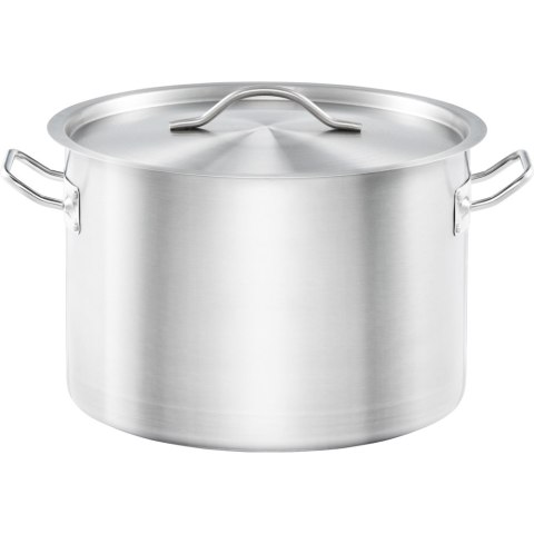 Garnek średni z pokrywką, stalowy, Gredil, Ø 320 mm, V 18 l Gredil