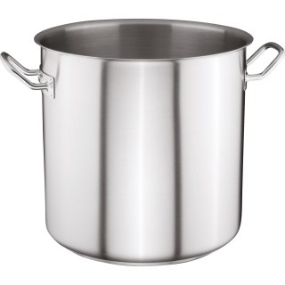 Garnek wysoki bez pokrywki, stalowy, Ø 240 mm, V 8.5 l Stalgast