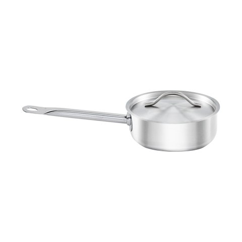 Rondel z pokrywką, stalowy, Gredil, Ø 140 mm, V 0.8 l Gredil