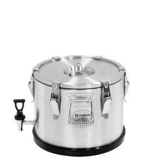 Termos stalowy z kranem, V 15 l Stalgast
