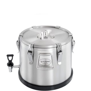 Termos stalowy z kranem, V 20 l Stalgast