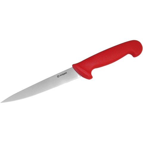 Nóż do filetowania, HACCP, czerwony, L 160 mm Stalgast