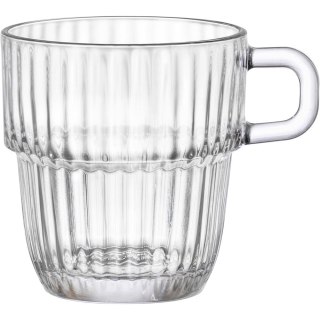 Filiżanka szklana do kawy, herbaty, Barshine, V 0.250 l Bormioli Rocco
