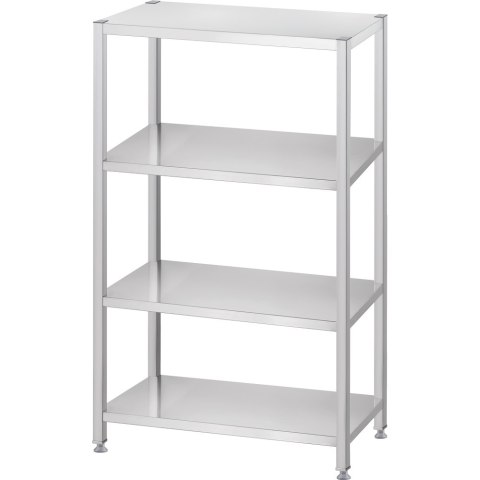 Regał magazynowy,półki pełne, Gredil, 800x400x1800 mm skręcany Gredil