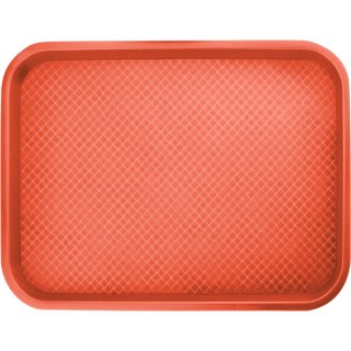 Taca fast food, czerwona, Gredil, 350x450 mm Gredil