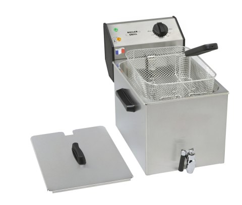 Frytownica nastawna, 1-komorowa z kranem, V 8 l, P 3.4 kW Roller Grill