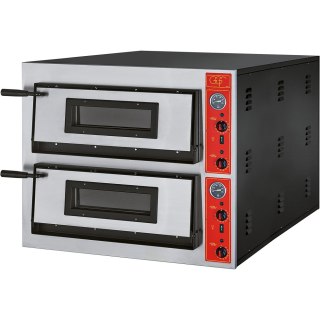 Piec do pizzy E-Line 2x6x30 głęboki GGF