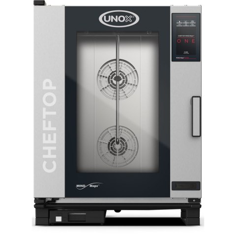 Piec konwekcyjno-parowy, ChefTop Mind.Maps one,10xGN1/1, P 18.5 kW Unox