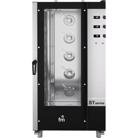 Piec konwekcyjno-parowy, ST-Bakery-Big, elektroniczny, 16x600x400, P 26.25 kW FM Industrial