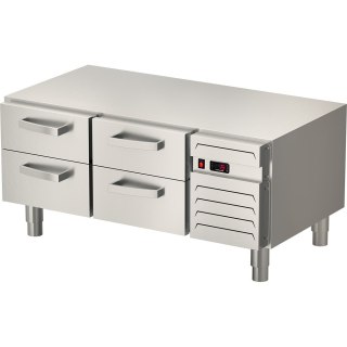Podstawa chłodnicza, linia "700", 1200x650x600 mm, 4 szuflady GN 1/1