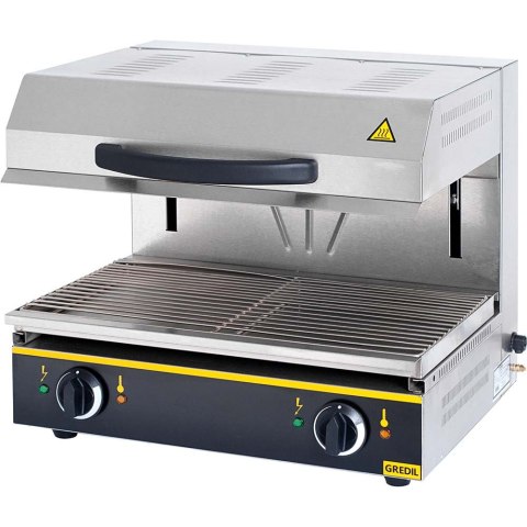 Salamander z ruchomą głowicą, Gredil, W 600 mm, P 4 kW, U 400 V Gredil