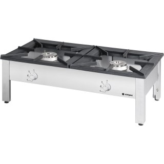 Taboret gazowy podwójny, 1140x607, 2x9.0 kW, G30/37 mbar Stalgast