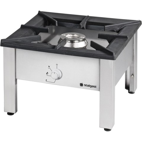 Taboret gazowy pojedynczy, 567x607, 9.0 kW, G30/37 mbar Stalgast