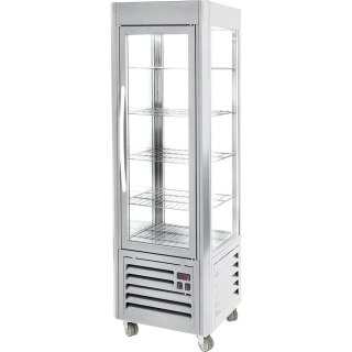 Witryna chłodnicza 7-poziomowa, 5 x ruszty chromowane 535 x 495 mm Roller Grill