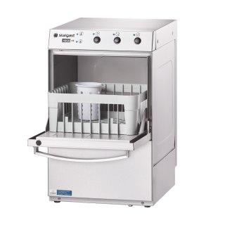Zmywarko wyparzarka, do szkła, dozownik płynu myjącego, pompa zrzutowa, P 2.77 kW, U 230 V Stalgast