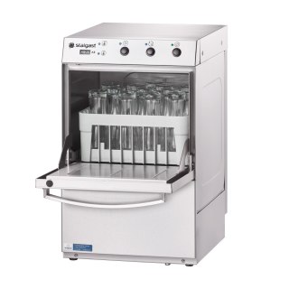 Zmywarko wyparzarka, do szkła, dozownik płynu myjącego, pompa zrzutowa, P 2.77 kW, U 230 V Stalgast