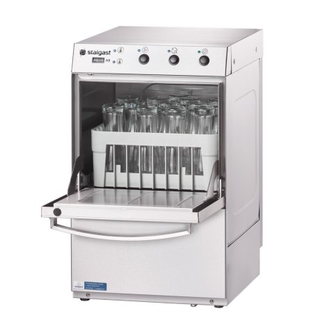 Zmywarko wyparzarka, do szkła, dozownik płynu myjącego, pompa zrzutowa, P 2.77 kW, U 230 V Stalgast