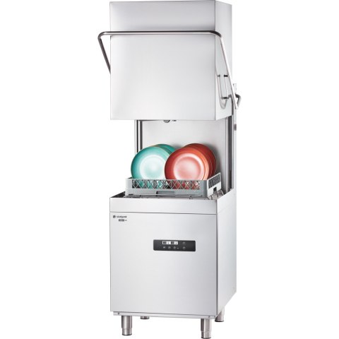 Zmywarko wyparzarka, kapturowa, Digital, dozownik płynu myjącego, pompa zrzutowa, pompa wspomagająca płukanie, P 10.8 kW, U 400  Stalgast