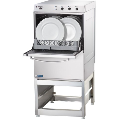 Zmywarko wyparzarka z podstawą, uniwersalna, dozownik płynu myjącego, P 3.4/4.9 kW, U 230/400 V Stalgast