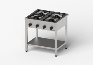 Kuchnia gazowa, Gredil, skręcana, 800x700x850 mm, P 21 kW, G20/20 mbar Gredil