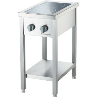 Kuchnia indukcyjna, 2-palnikowa, wolnostojąca, P 7 kW, U 400V Stalgast