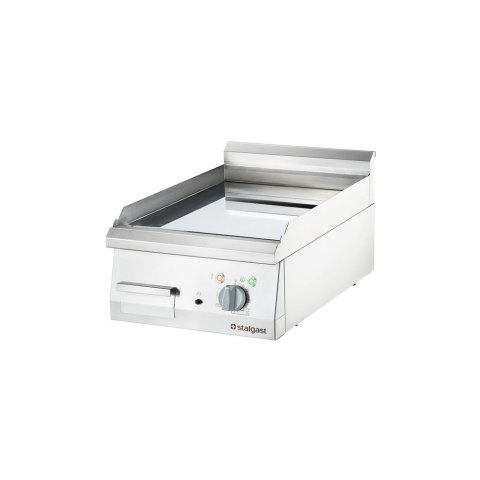 Płyta grillowa elektryczna, chromowana, gładka, P 4 kW, U 400 V Stalgast