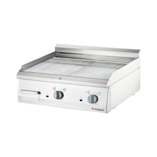 Płyta grillowa elektryczna, chromowana, ryflowana, P 8.1 kW, U 400 V Stalgast