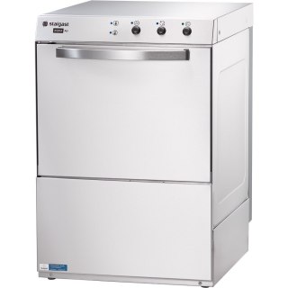 Zmywarko wyparzarka, uniwersalna, dozownik płynu myjącego, pompa wspomagająca płukanie, P 3.4/4.9 kW, U 230/400 V Stalgast